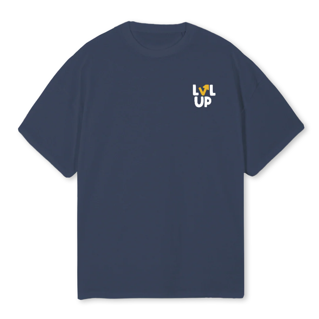 LUOFNB Navy Blue Oversized Tee.