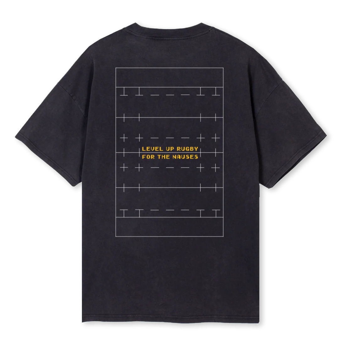 LUOFVB Vintage Black Oversized Tee. - Image 2