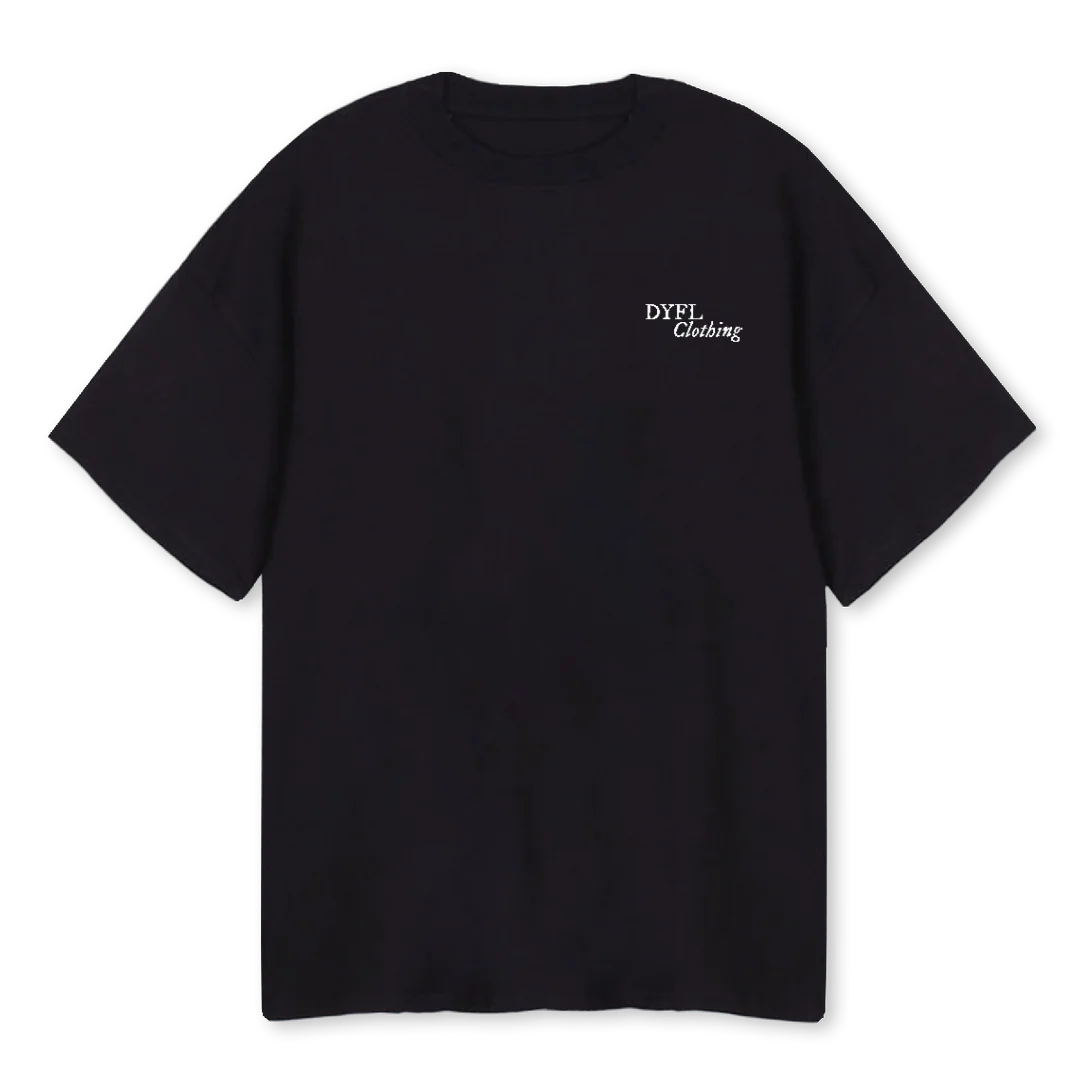 LUSH Black Oversized Tee.