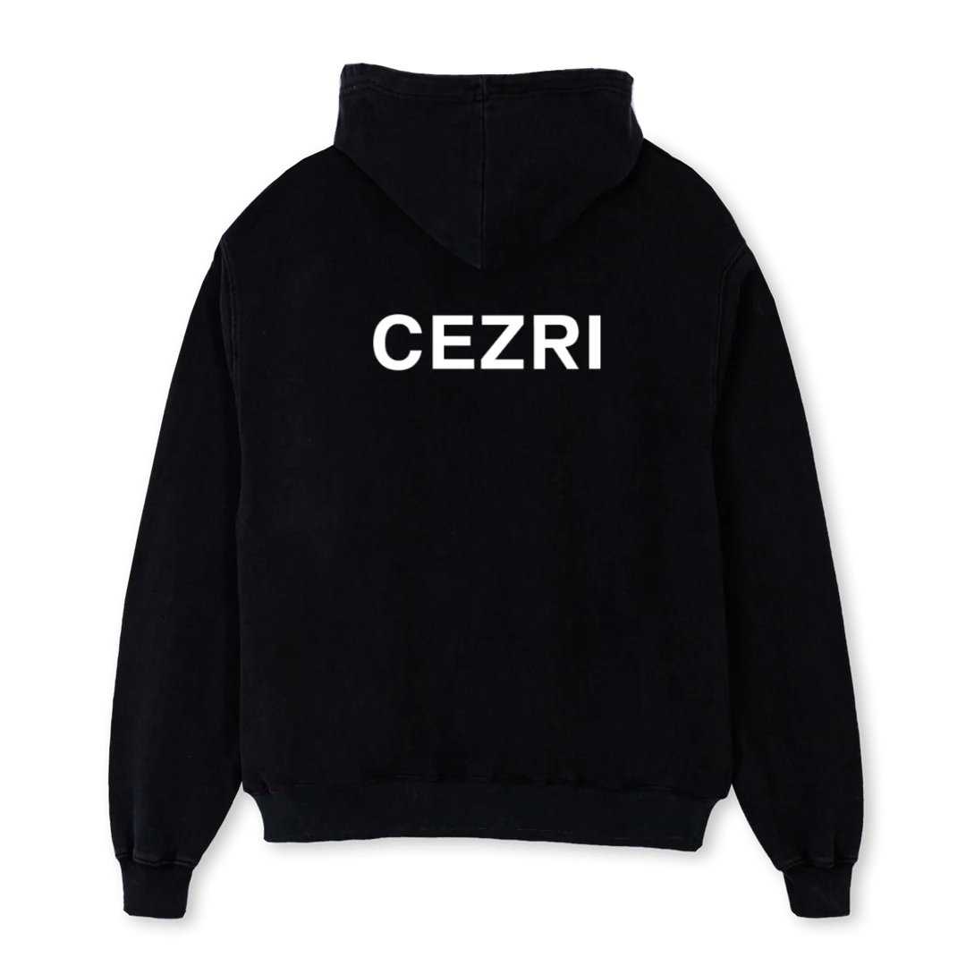 LVLBLACKHO Black Oversized Hoodie. - Image 2