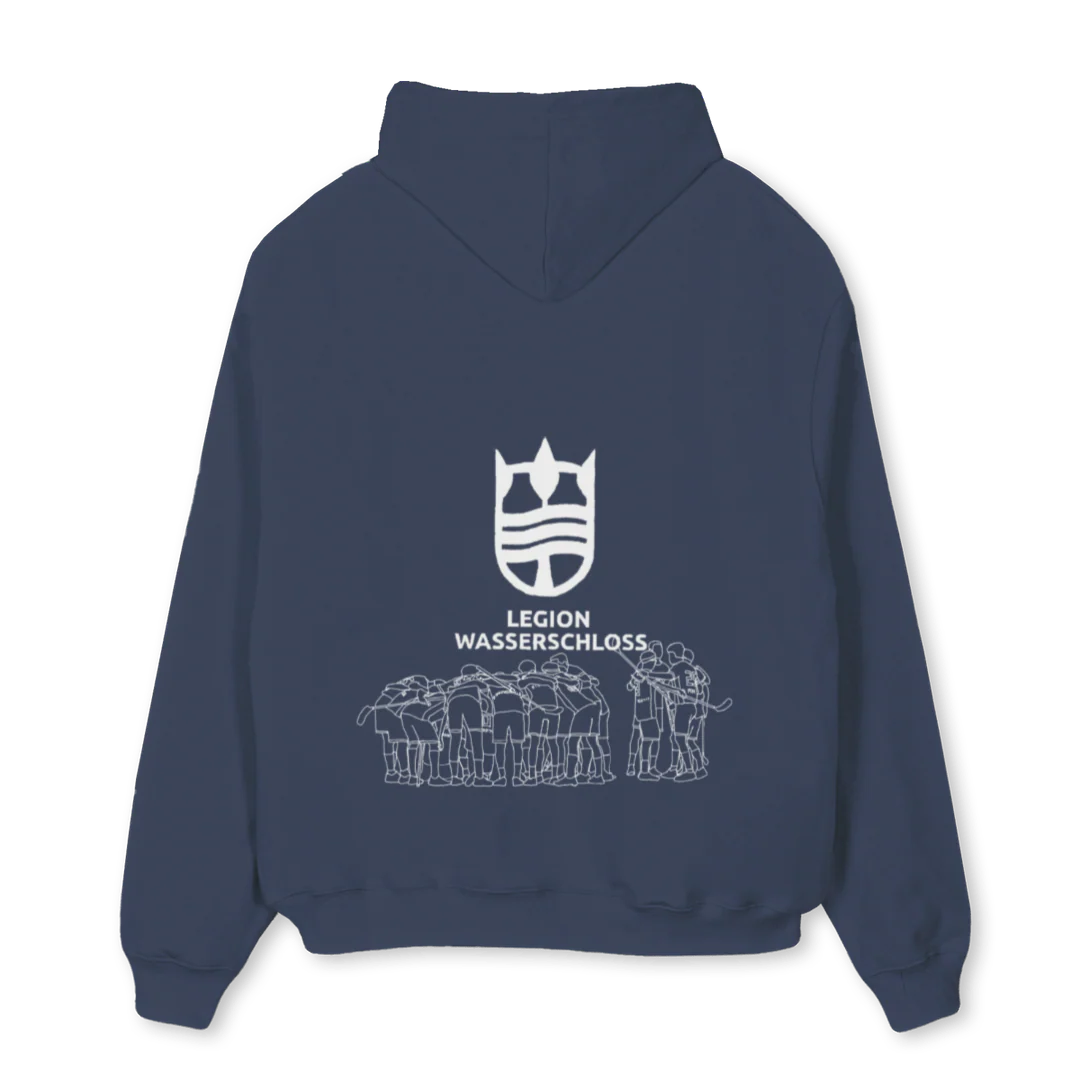 LWS PULLI Navy Blue Oversized Hoodie. - Image 2