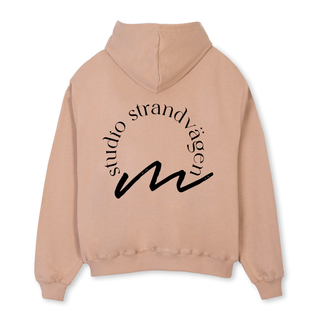 M STUDIO Croissant Oversized Zipped Hoodie. - Image 2