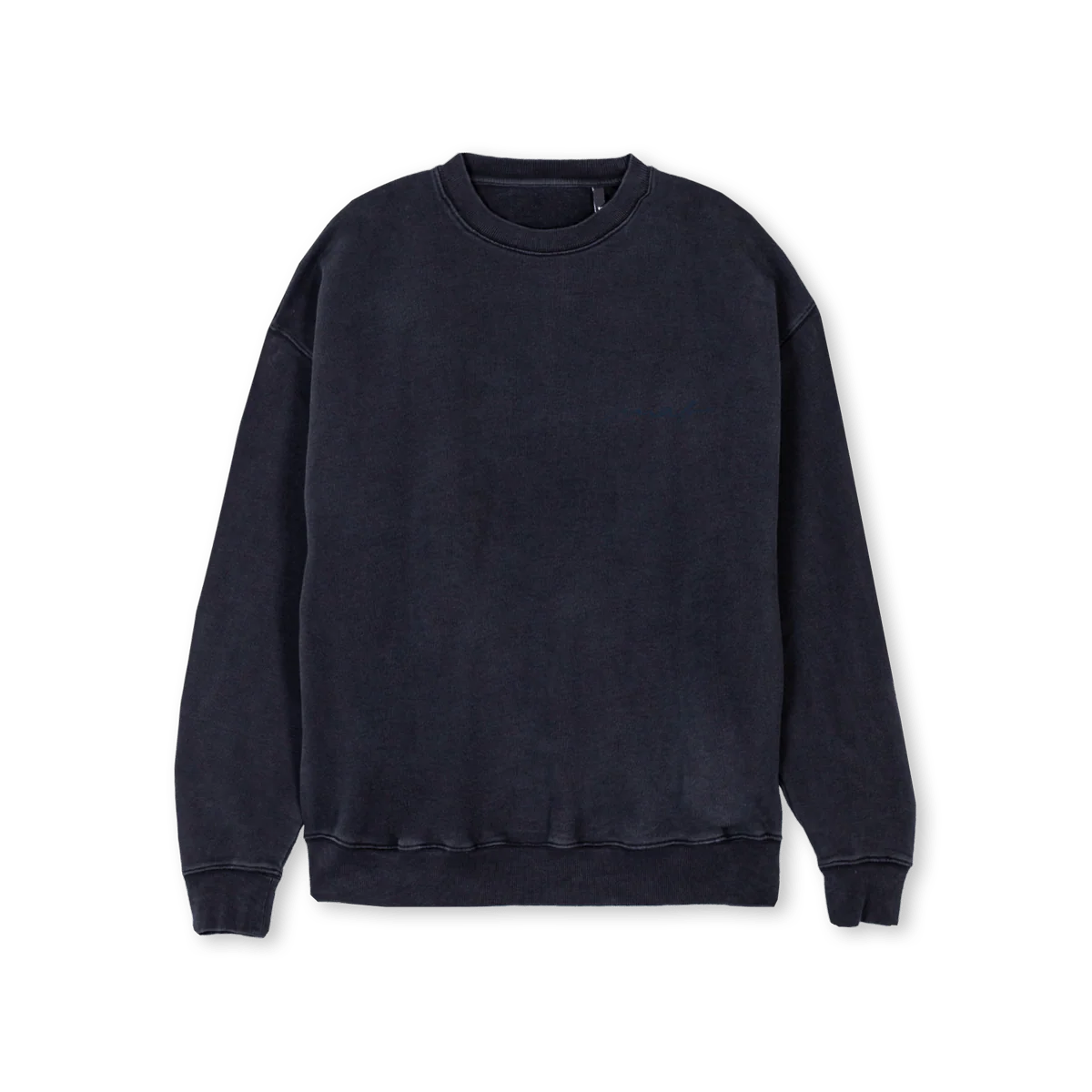 MAB Vintage Black Regular Crewneck Sweater.