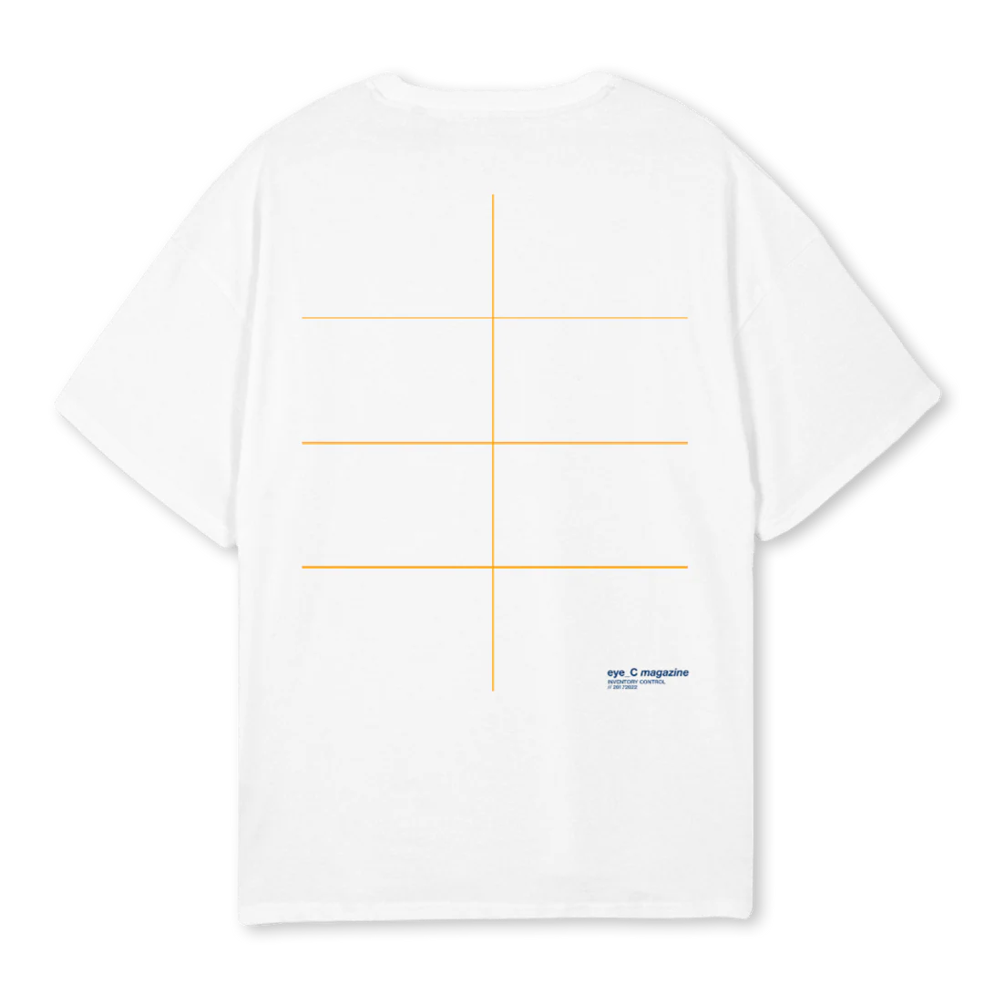 MAGAZINE TEE I White Oversized Tee. - Image 2