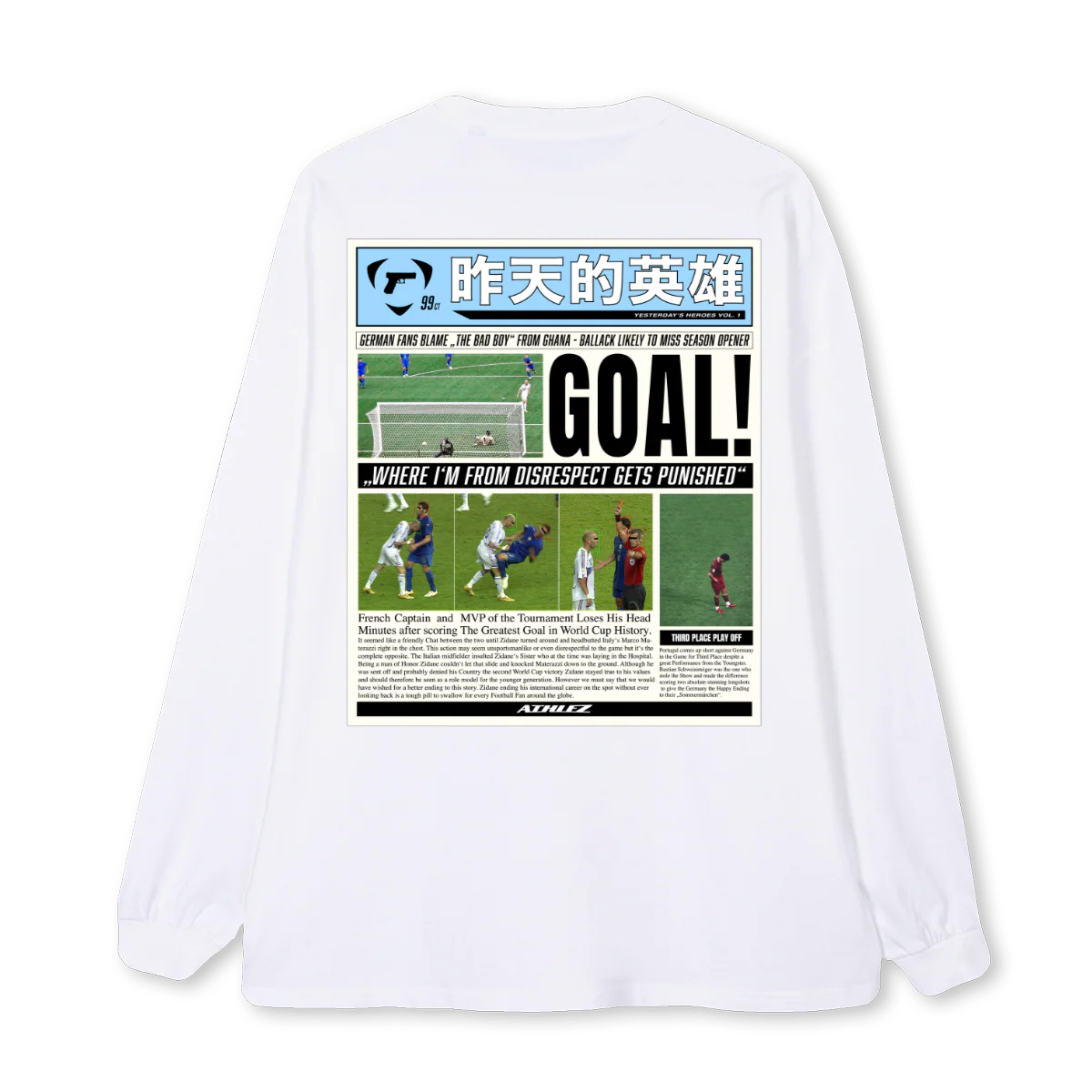 MAGAZINEBLUE White Oversized LS Tee. - Image 2