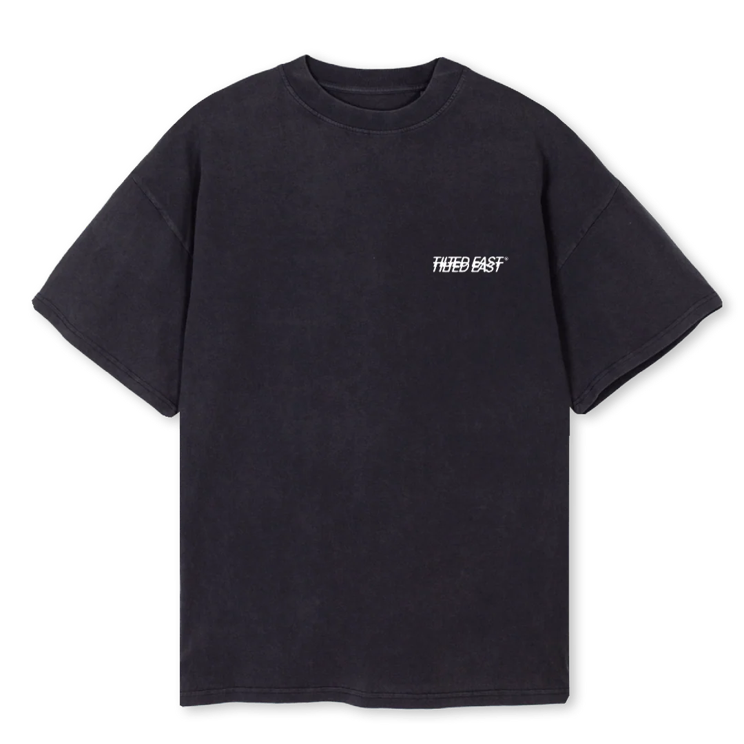 MAGI Vintage Black Oversized Tee.