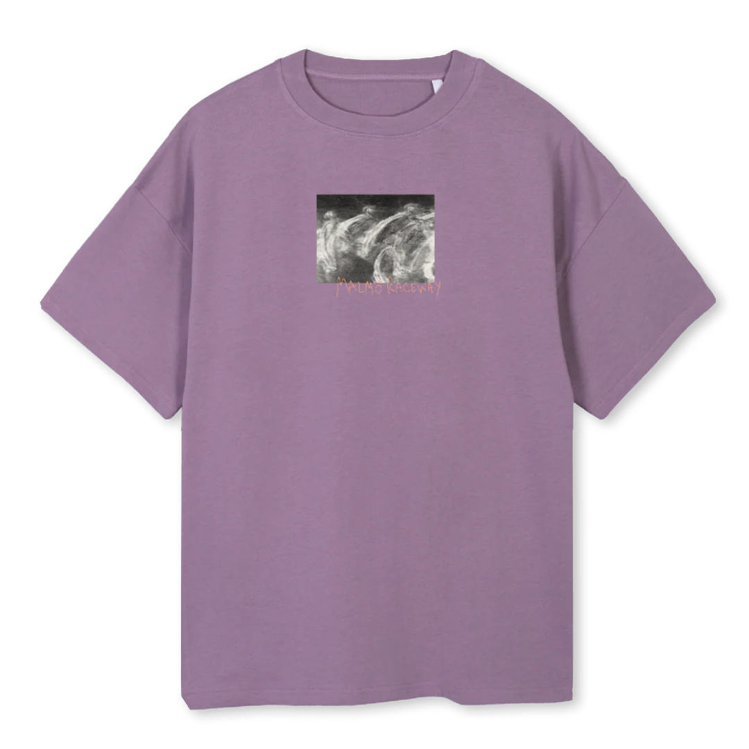 MALMORACEWAYPURPLE Purple Oversized Tee.