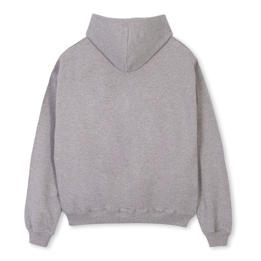 MANNERHEIM Grey Marl Oversized Zipped Hoodie. - Image 2