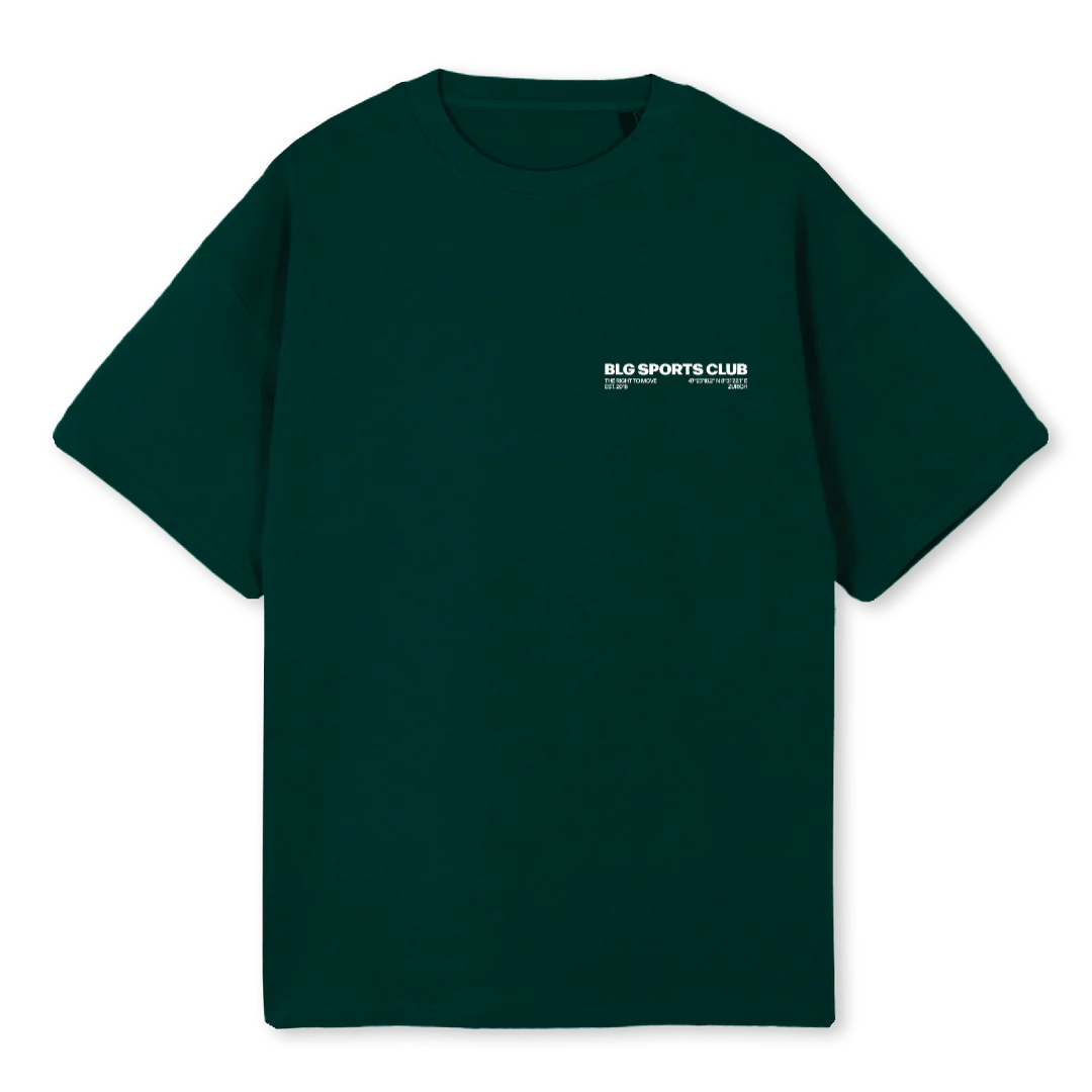 MANUEL_2 Wild Green Oversized Tee.