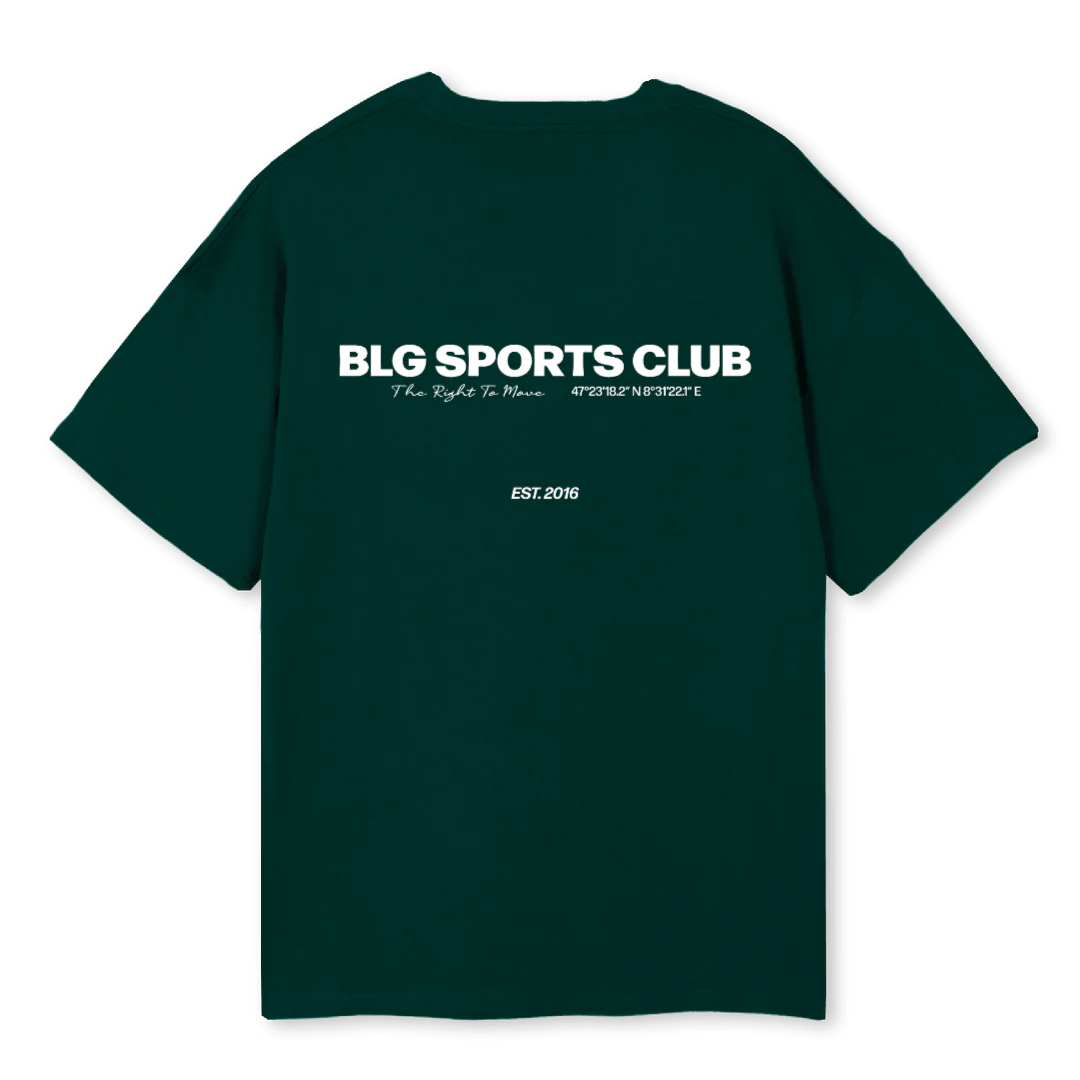MANUEL_2 Wild Green Oversized Tee. - Image 2