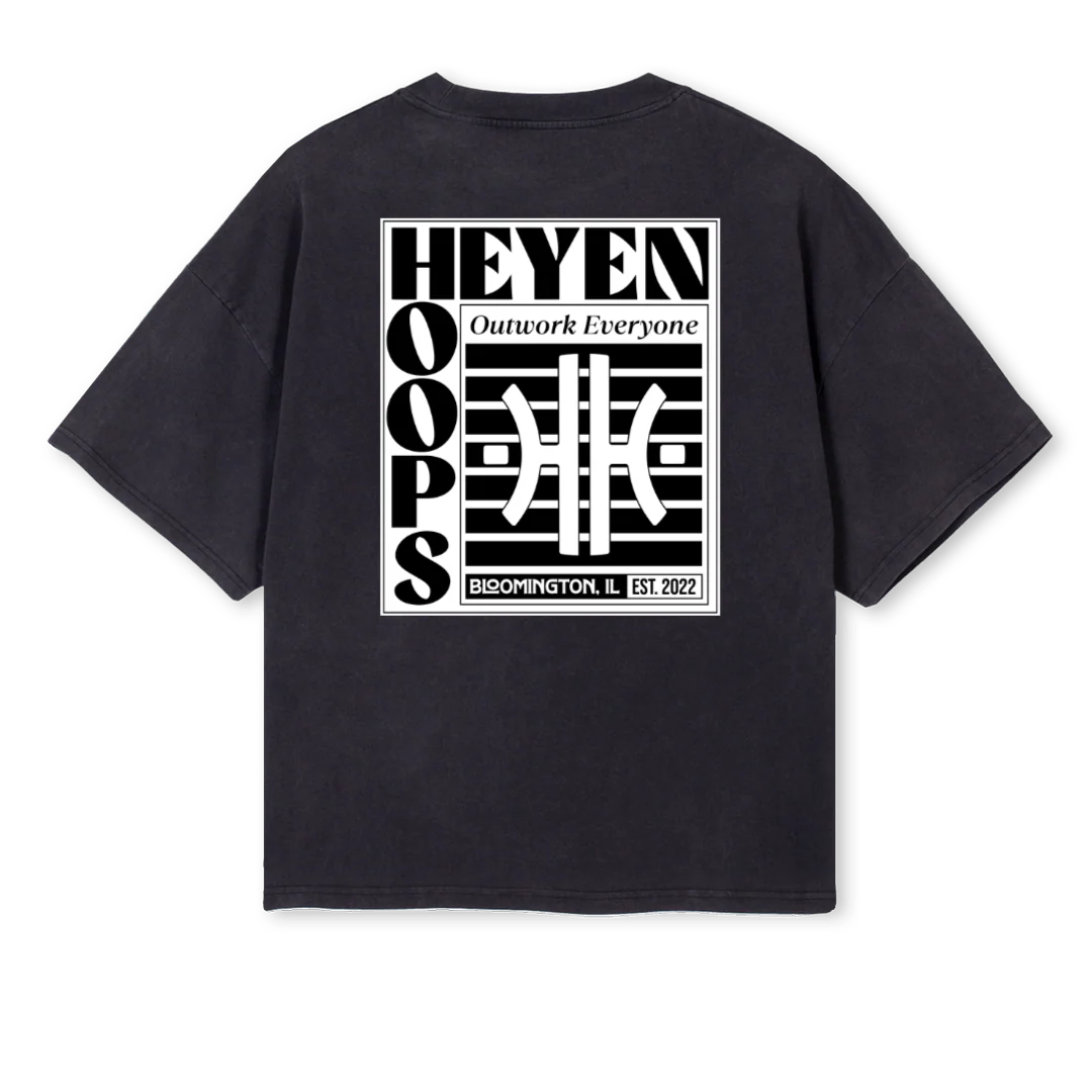 MARCHB Vintage Black Oversized Boxy Tee. - Image 2