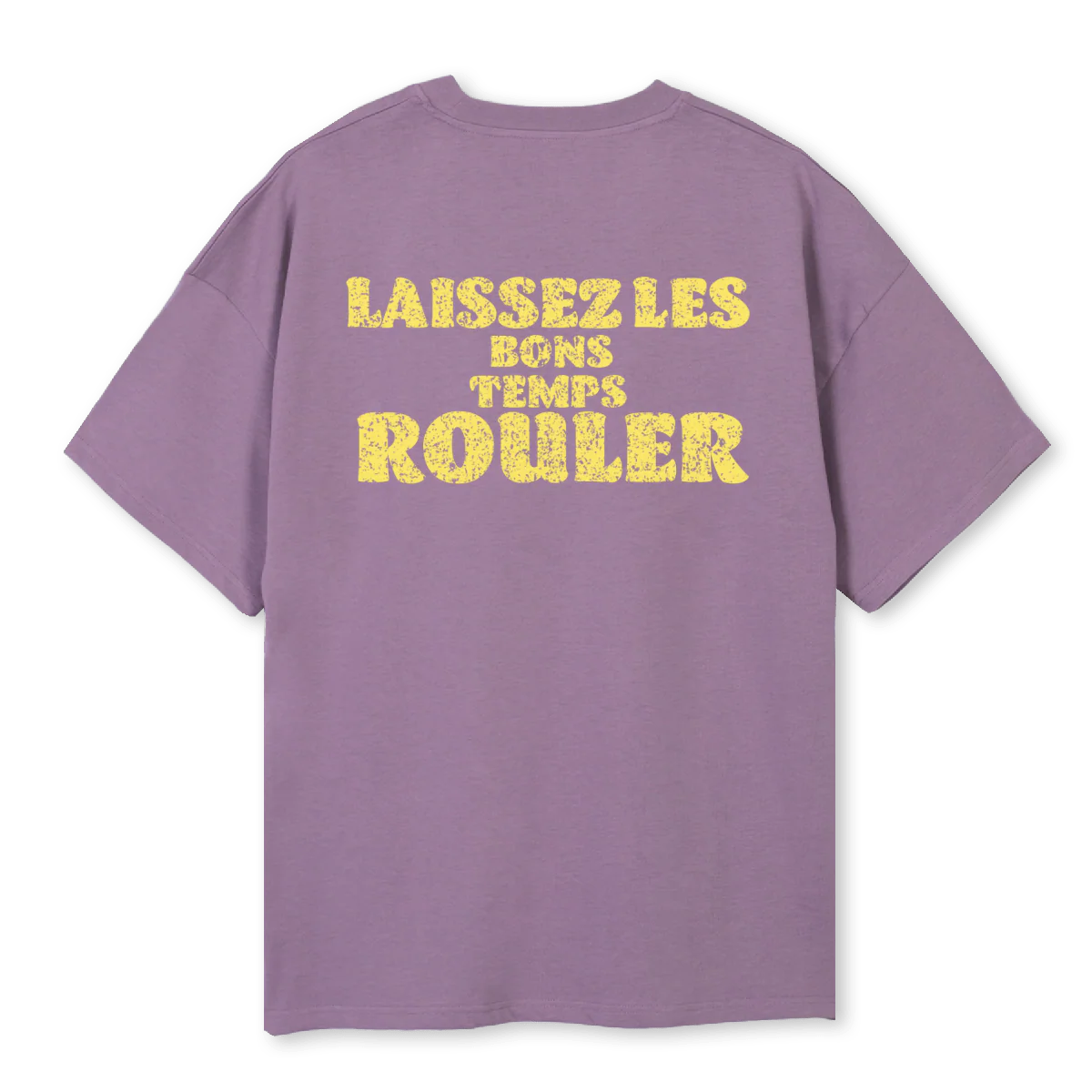 MARDI GRAS PURPLE Purple Oversized Tee. - Image 2