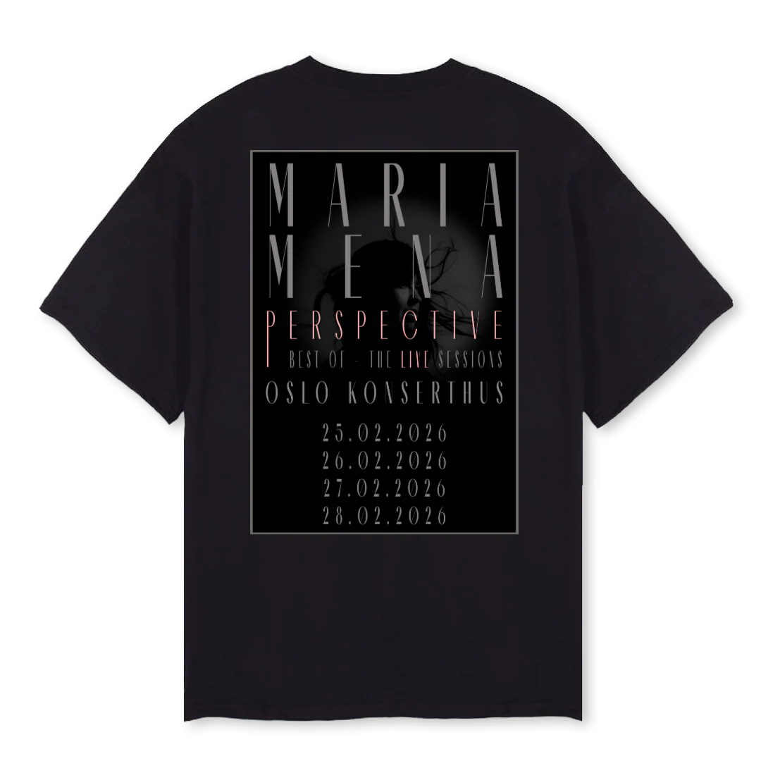 MARIAMENAFINAL Black Oversized Tee. - Image 2