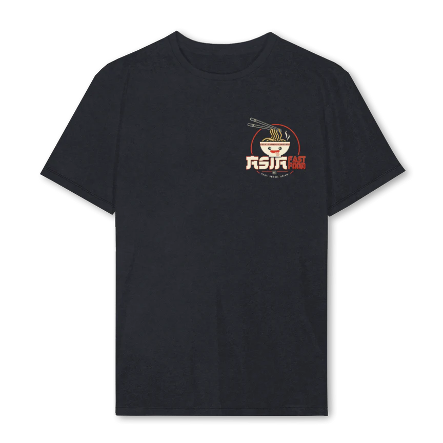 MARLENE Vintage Black Regular Tee.