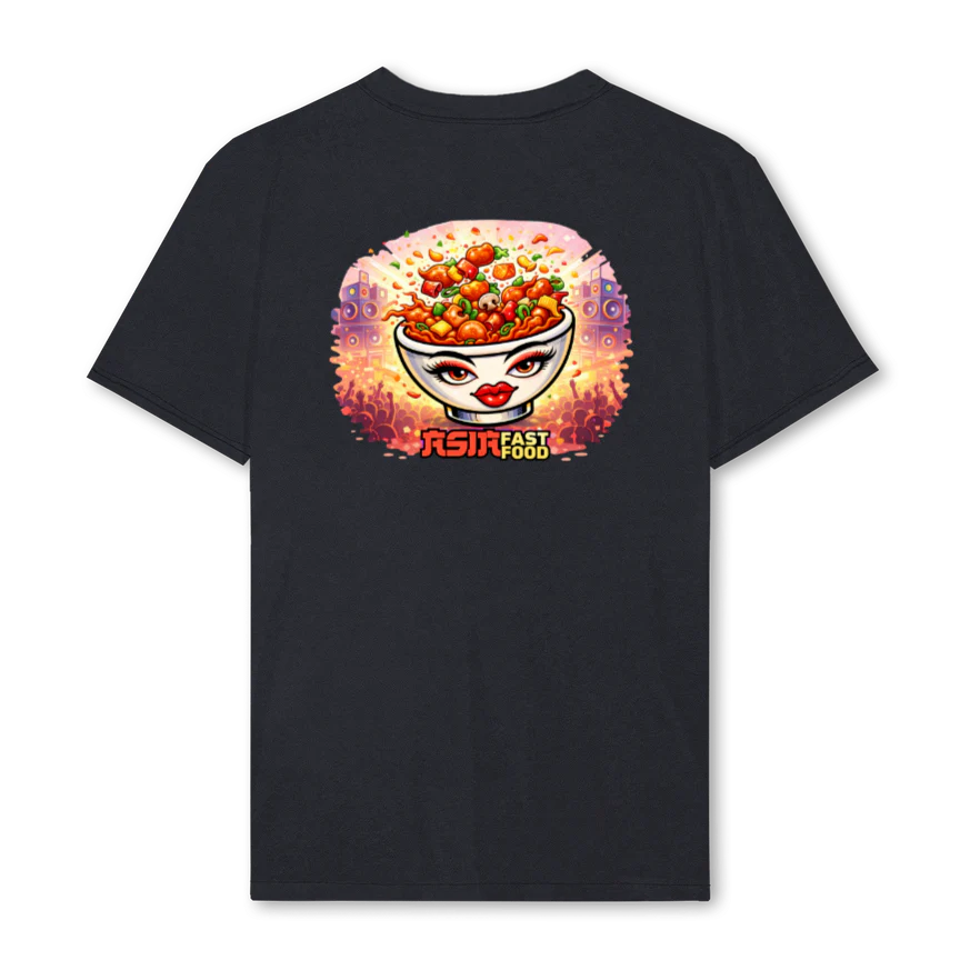 MARLENE Vintage Black Regular Tee. - Image 2