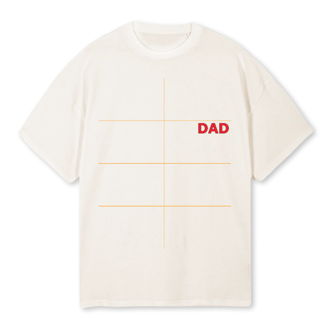 MASON Vintage White Oversized Tee.