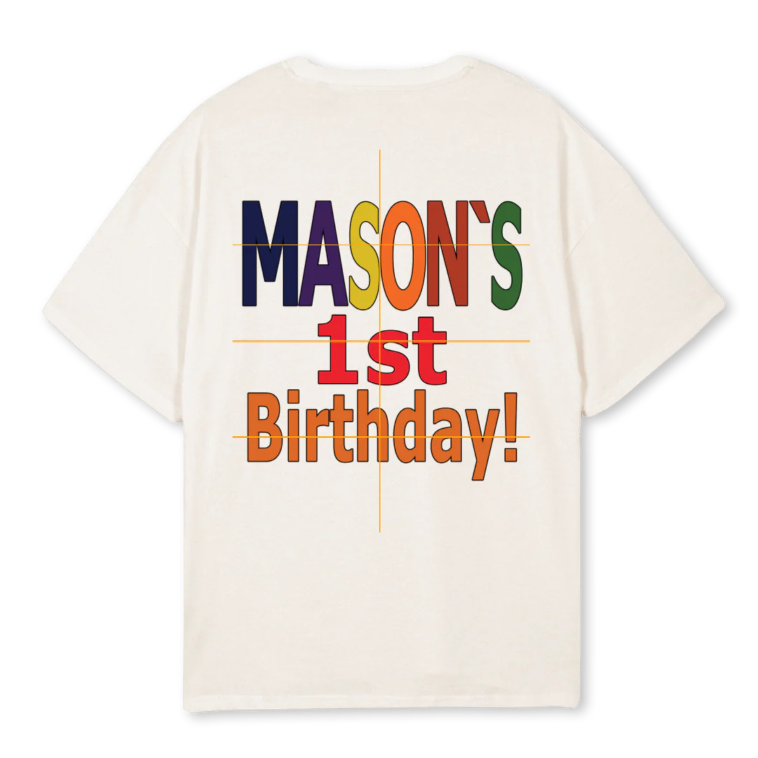 MASON Vintage White Oversized Tee. - Image 2
