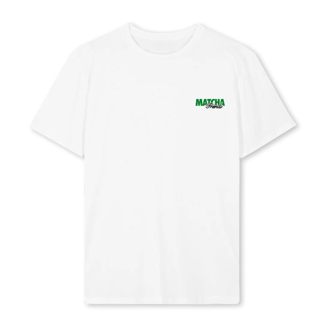 MATCHA White Regular Tee.