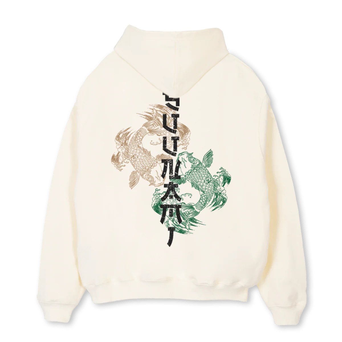 MATTHARDING Cream Oversized Hoodie. - Image 2