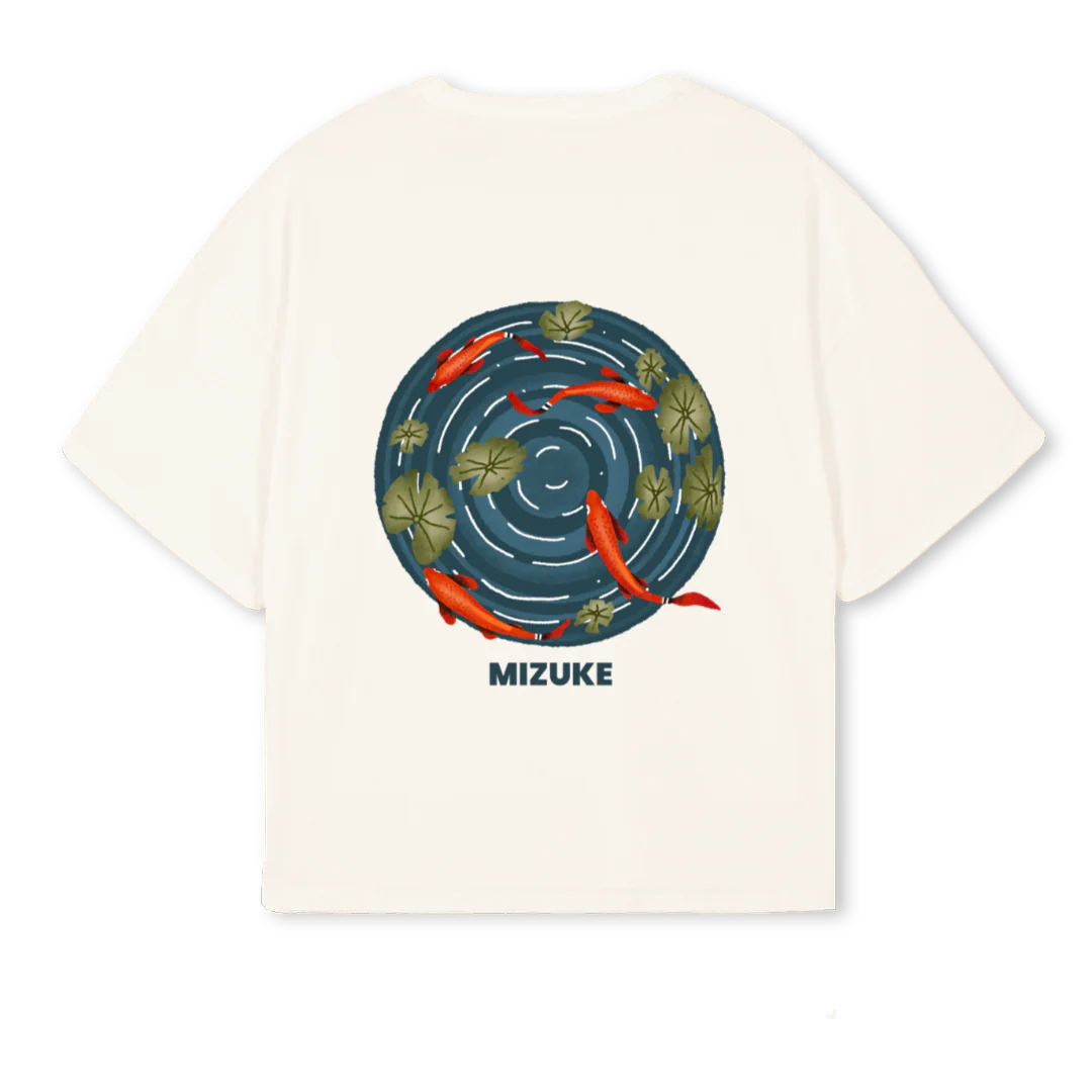 MIZUKE LAGO_VW Vintage White Oversized Boxy Tee - Image 2