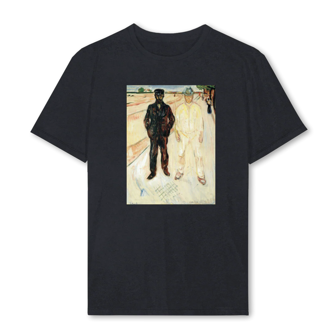 MAURER Vintage Black Regular Tee.