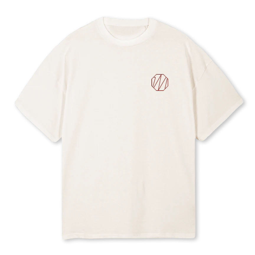 MAXMOWHITE Vintage White Oversized Tee.