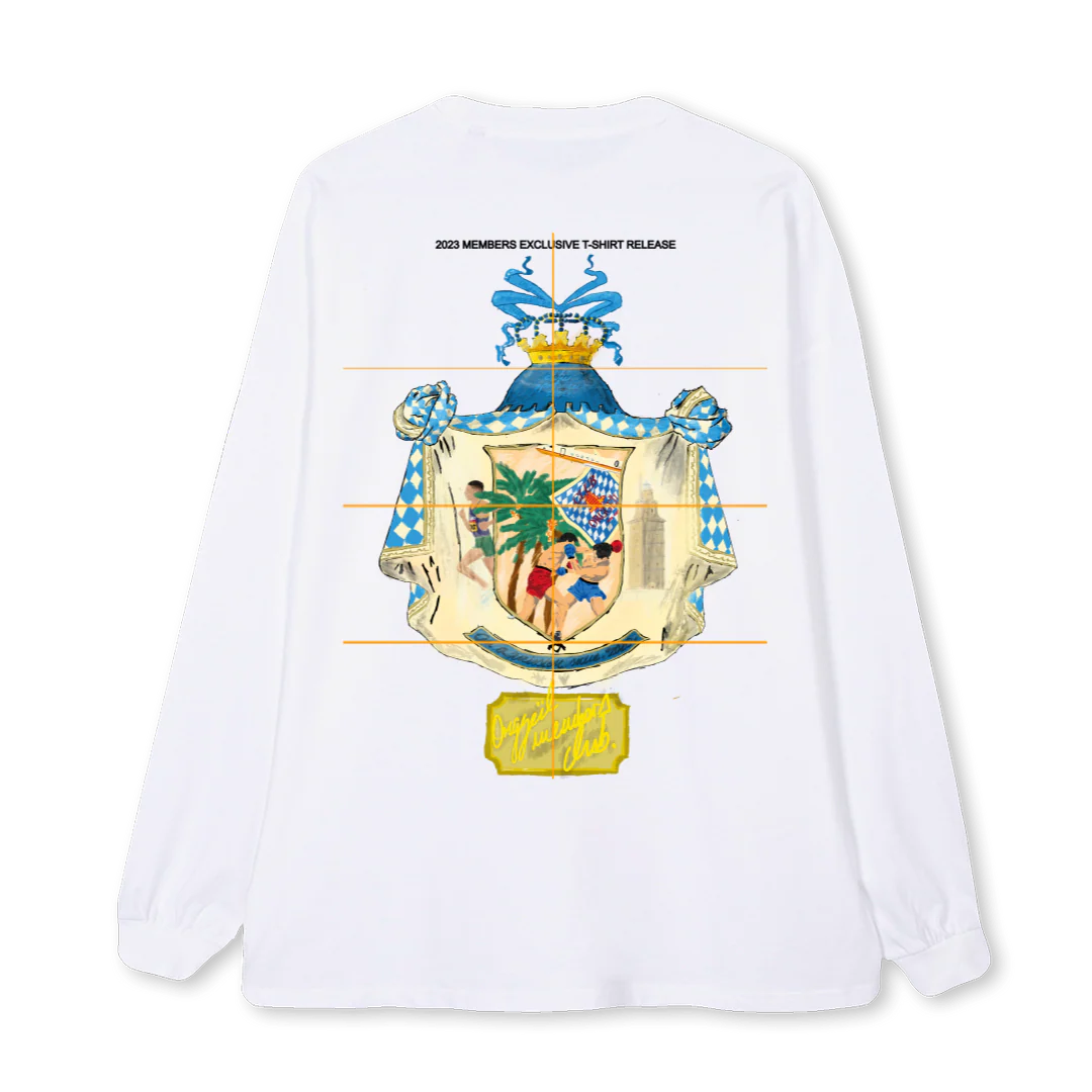 MC White Oversized LS Tee. - Image 2