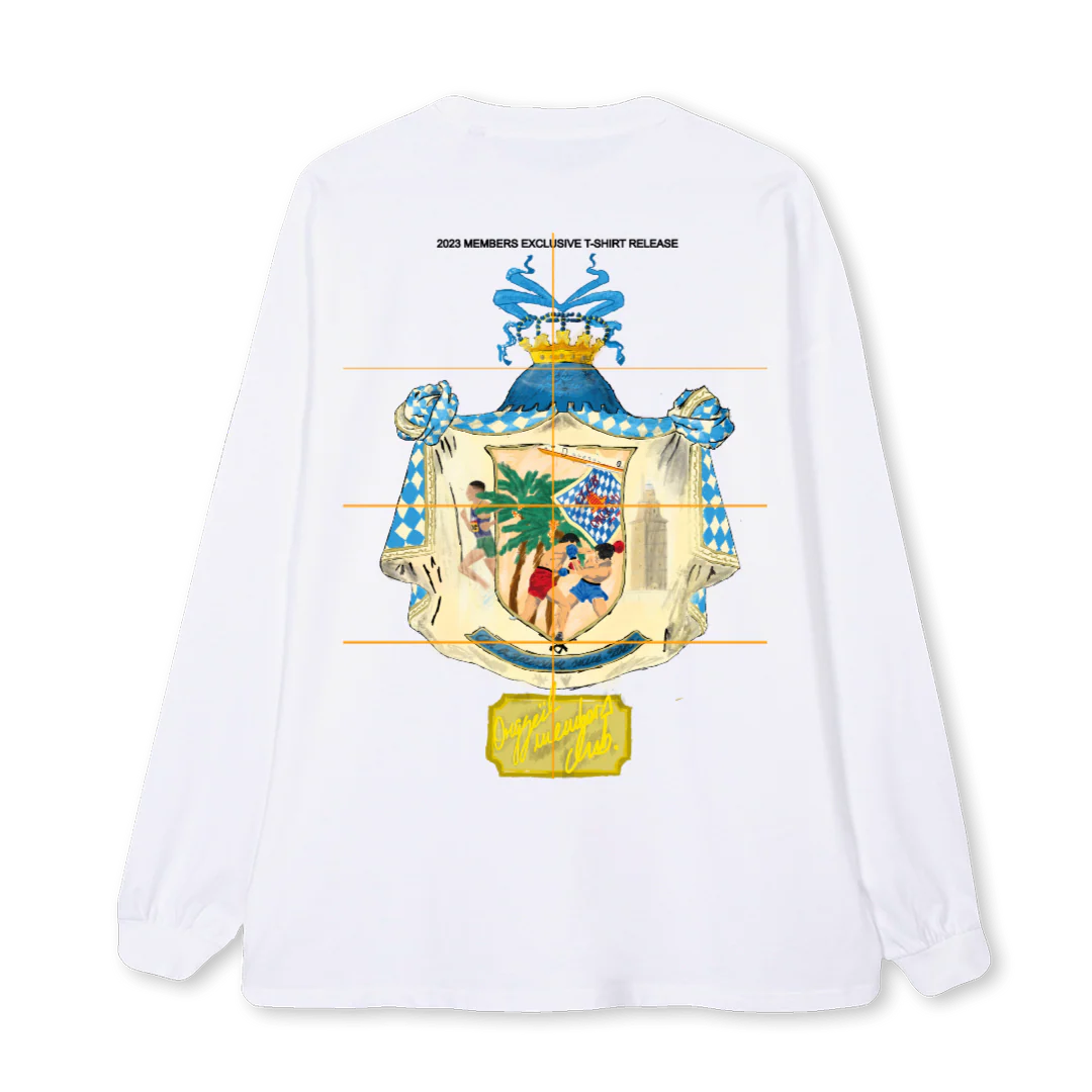 MCC White Oversized LS Tee. - Image 2