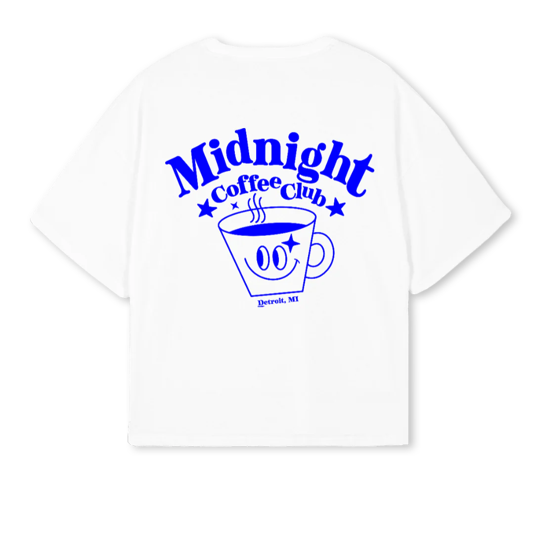 MCCCLUBWHITE White Oversized Boxy Tee. - Image 2