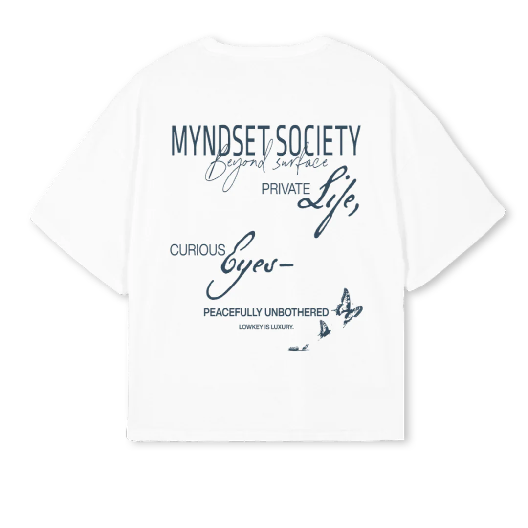 MCP White Oversized Boxy Tee. - Image 2