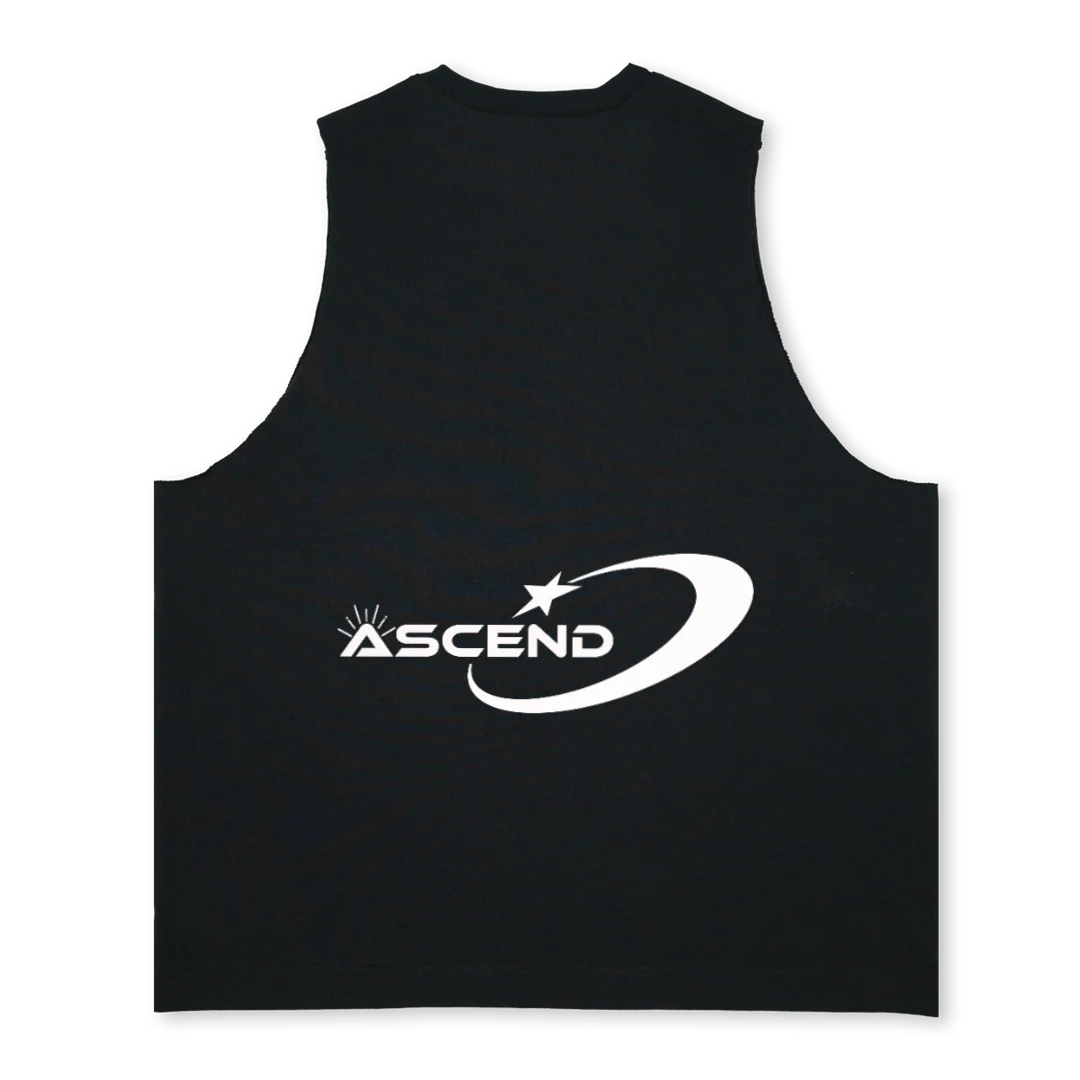 MCROP Deep Black Oversized Vest. - Image 2