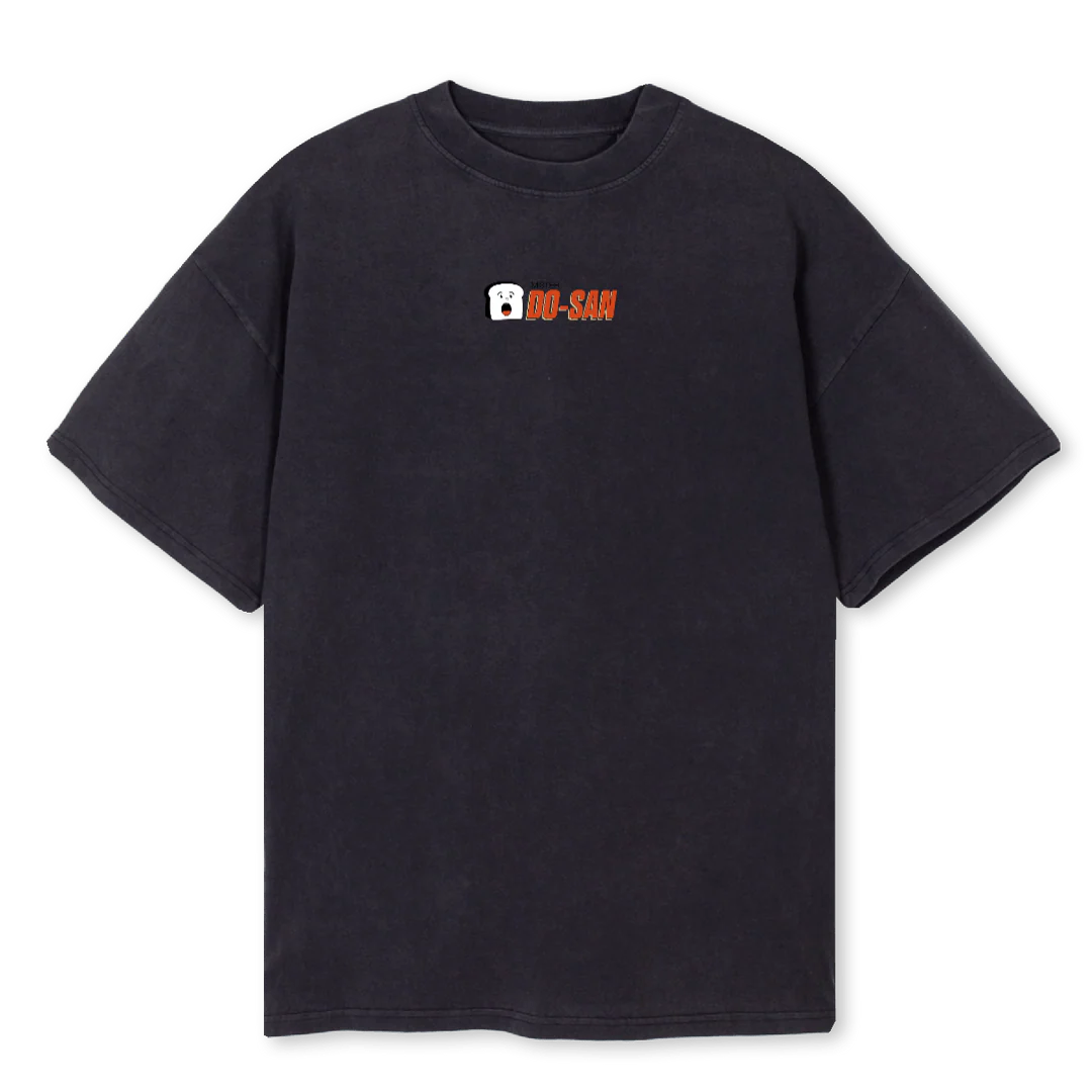 MDSVIBLACK Vintage Black Oversized Tee.