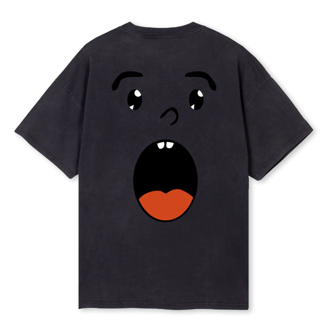 MDSVIBLACK Vintage Black Oversized Tee. - Image 2