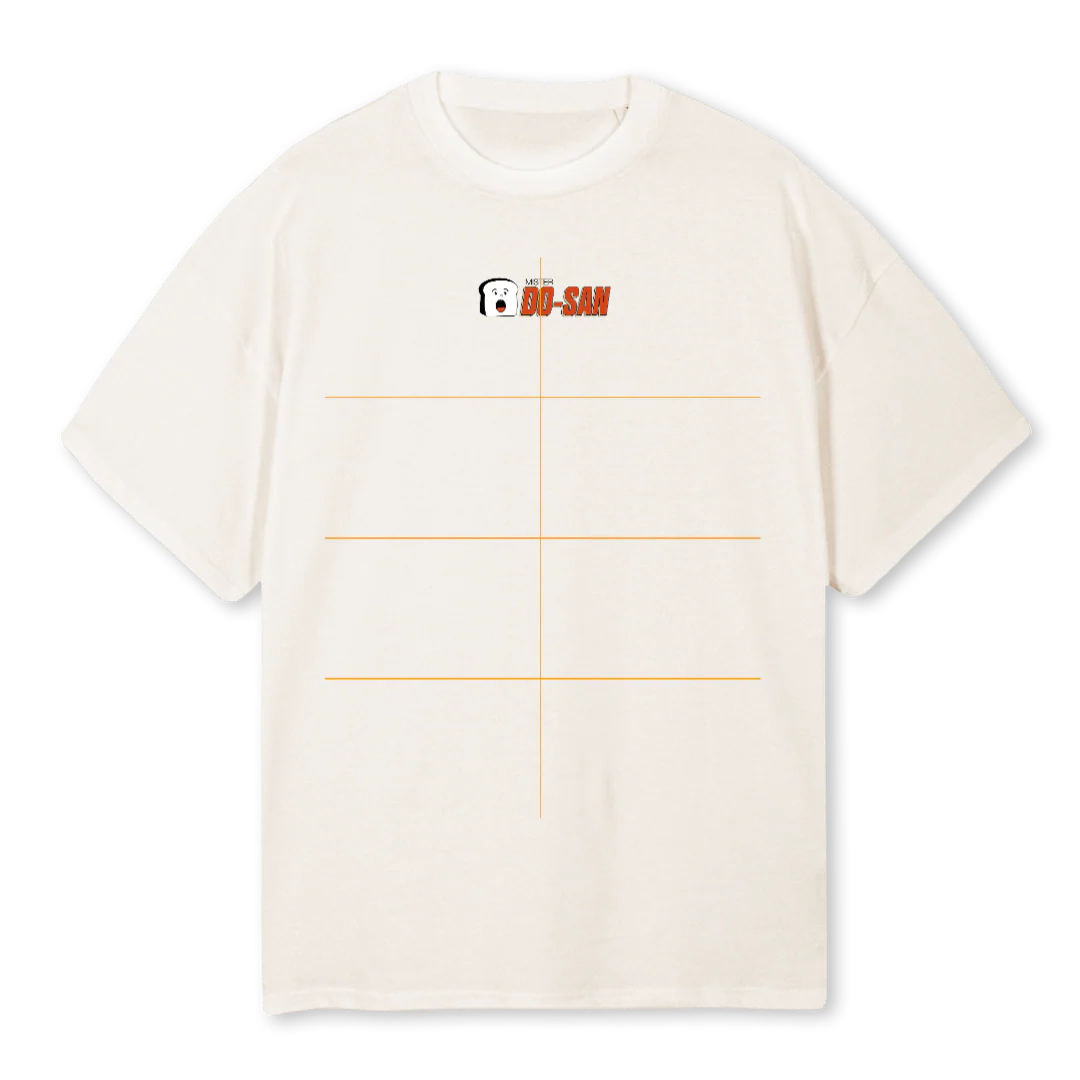 MDSVIIWHITE Vintage White Oversized Tee.