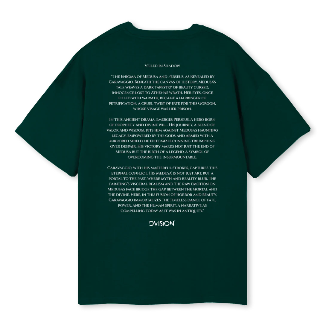 MEDUSA Wild Green Oversized Tee. - Image 2