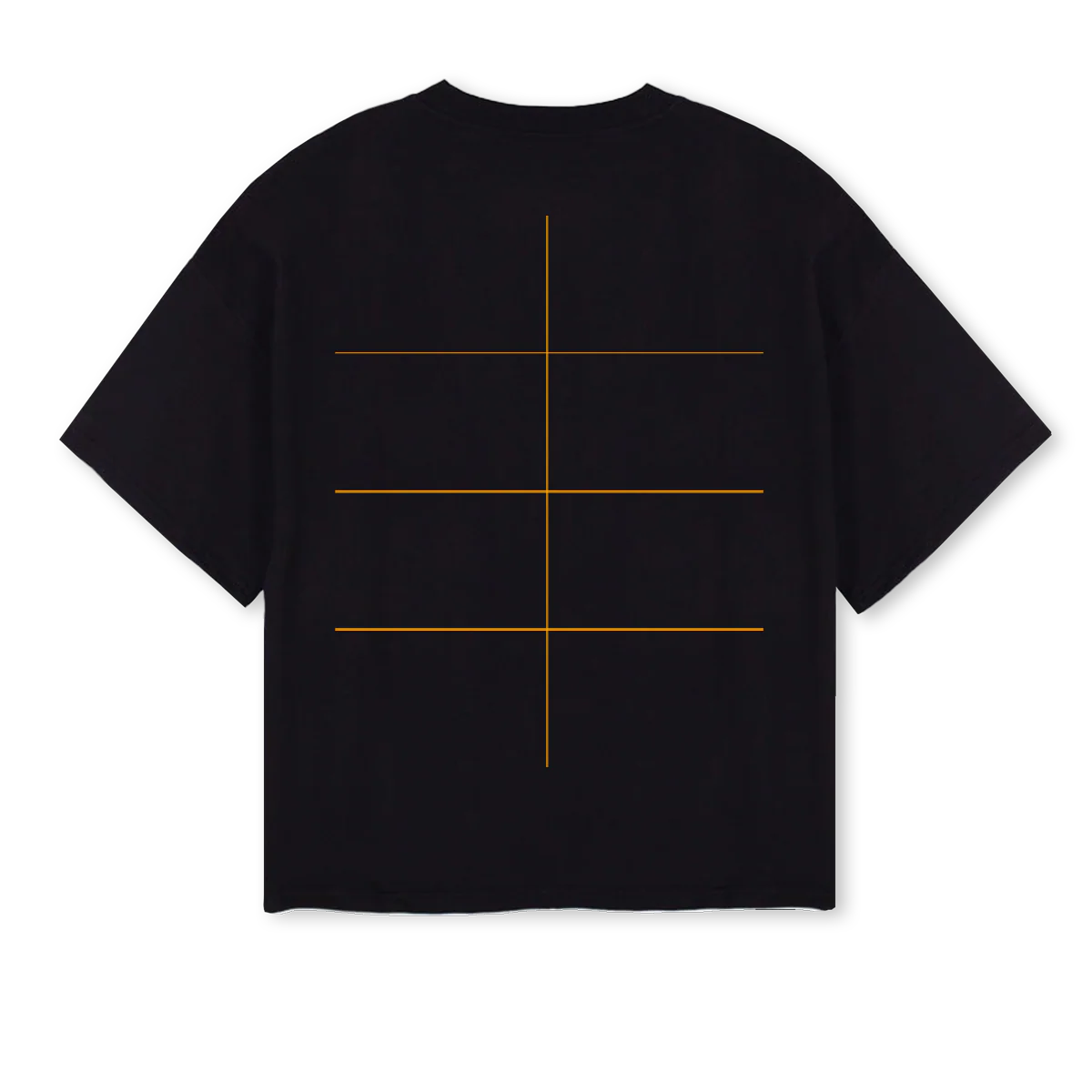 MELTINGTEE Black Oversized Boxy Tee. - Image 2