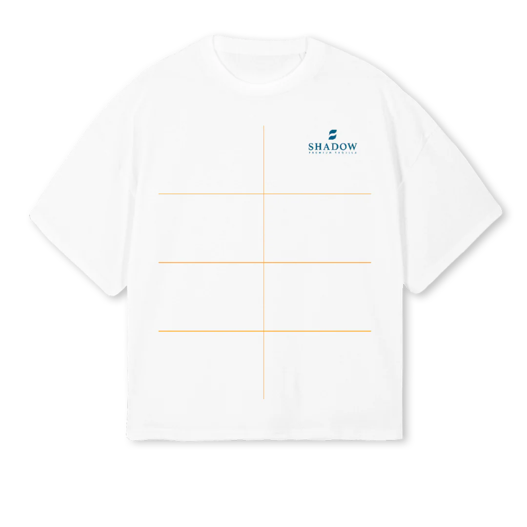 MEM White Oversized Boxy Tee.