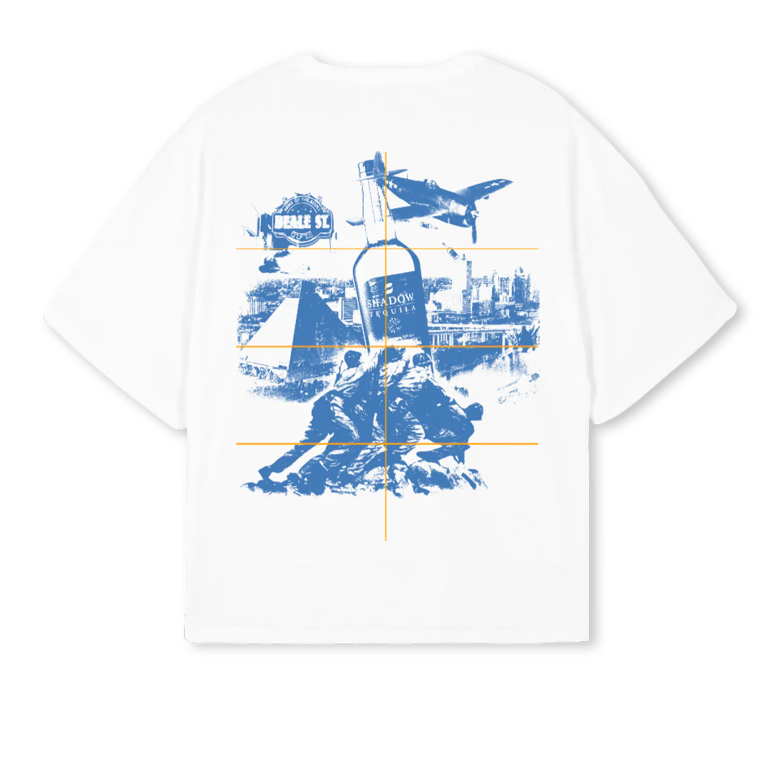 MEM White Oversized Boxy Tee. - Image 2