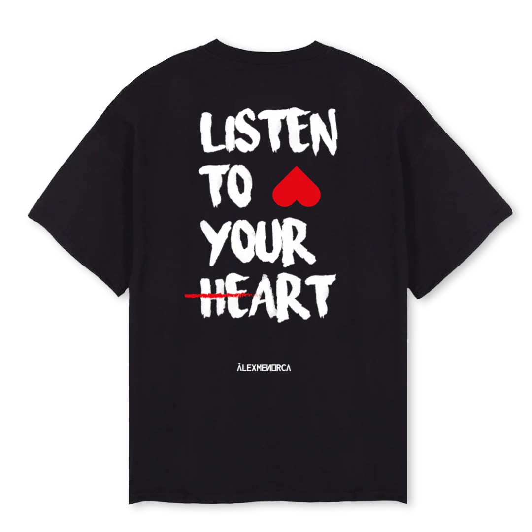 MENORCA Black Oversized Tee. - Image 2