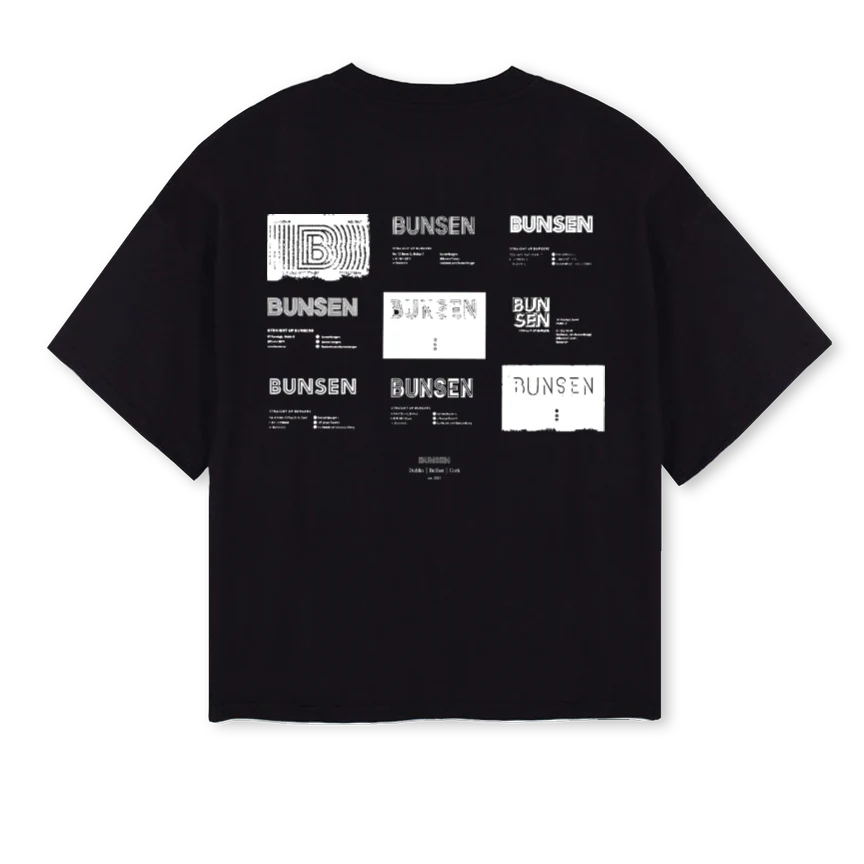 MENUTEE Black Oversized Boxy Tee. - Image 2