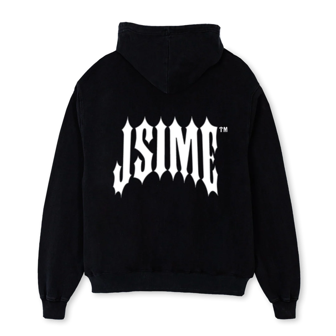MH Black Oversized Hoodie. - Image 2