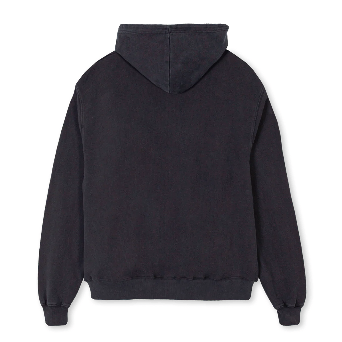 MHAP Vintage Black Oversized Zipped Hoodie. - Image 2