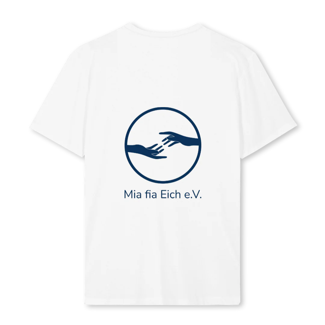 MIATEEWHITEBLUE White Regular Tee. - Image 2