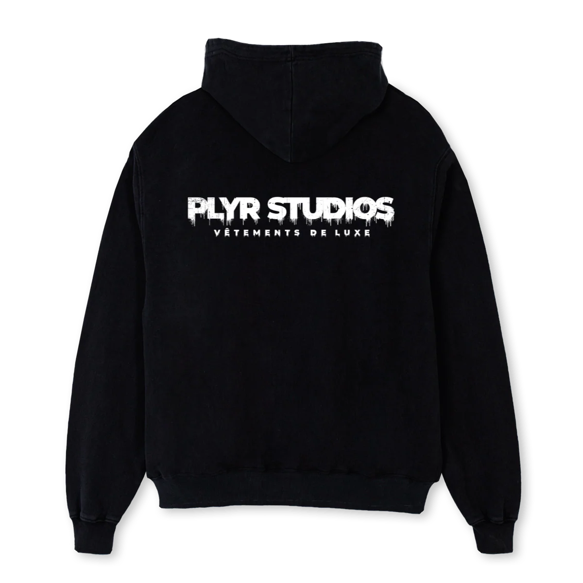 MICHEL GRA Black Oversized Hoodie. - Image 2