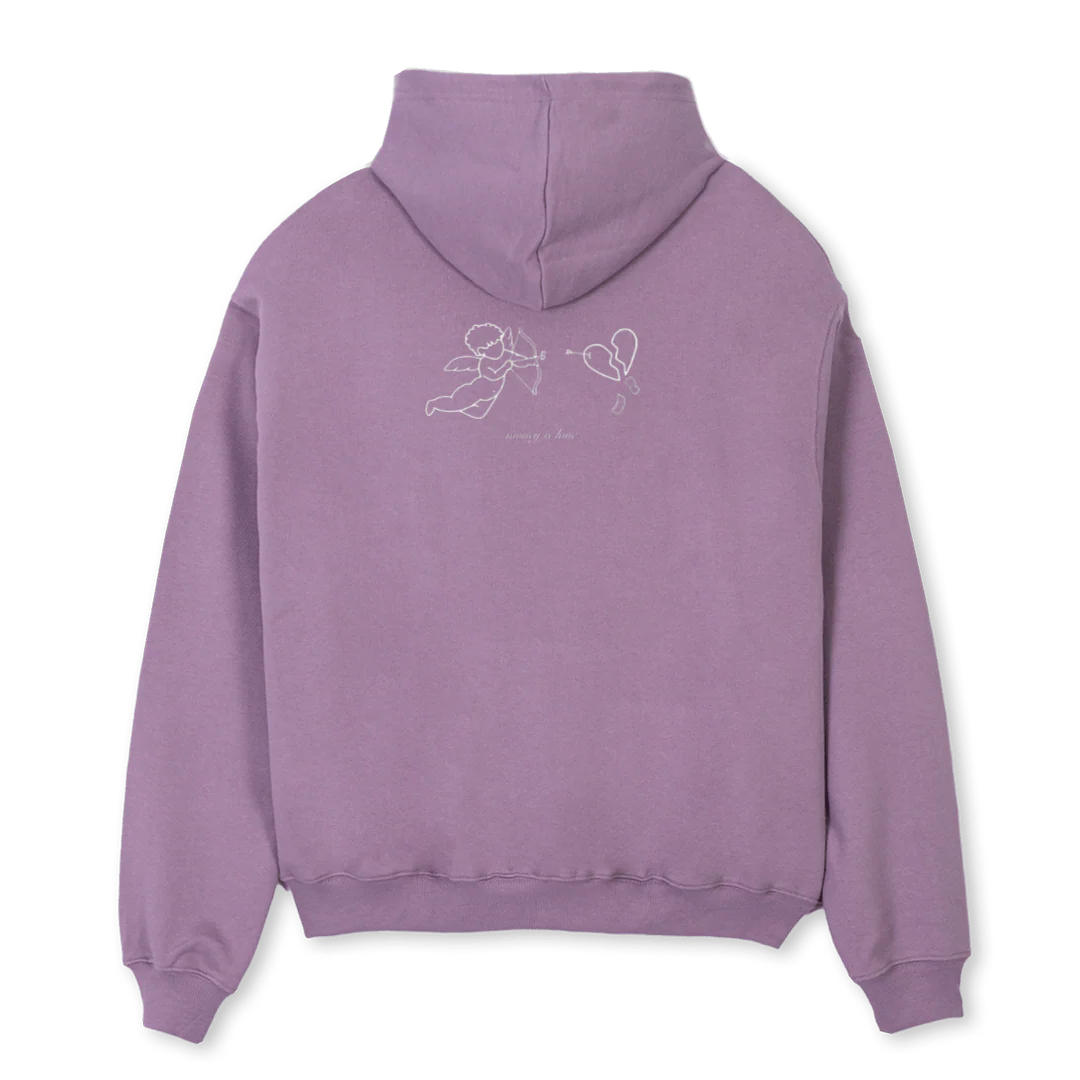 MIL Purple Oversized Hoodie. - Image 2