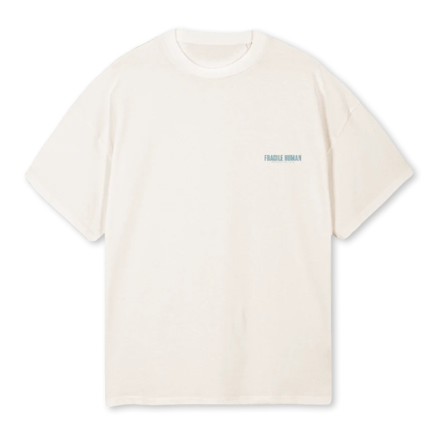 MILAN Vintage White Oversized Tee.