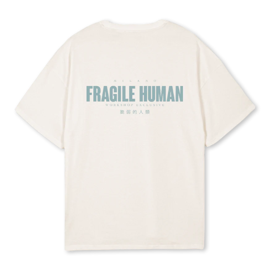 MILAN Vintage White Oversized Tee. - Image 2