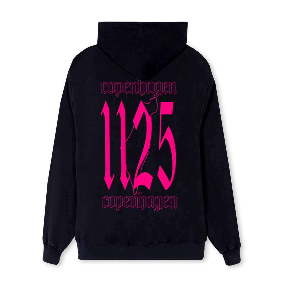 MILELETWO Black Regular Hoodie. - Image 2