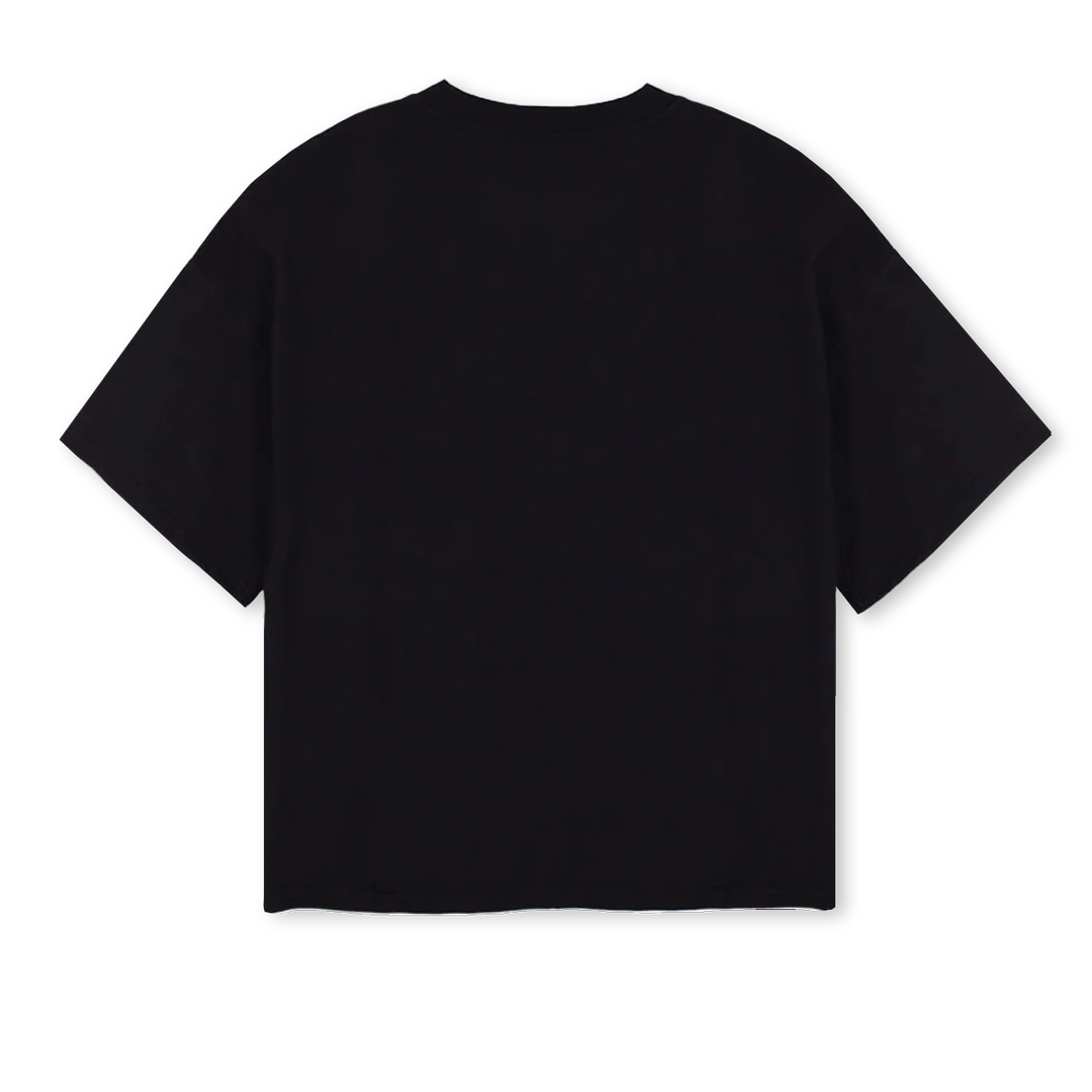 MIRAGESHIRTBLACK Black Oversized Boxy Tee. - Image 2