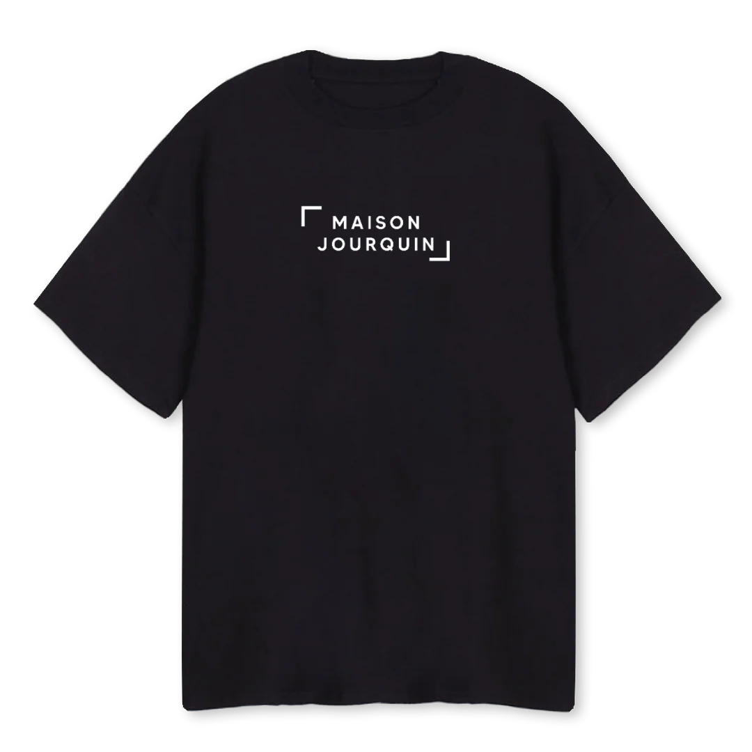 MJ BASIQUE NOIR T Black Oversized Tee.
